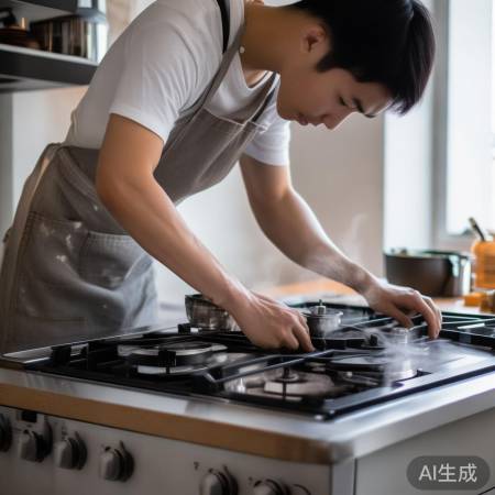 普森集成灶阀体换装，安全易学，