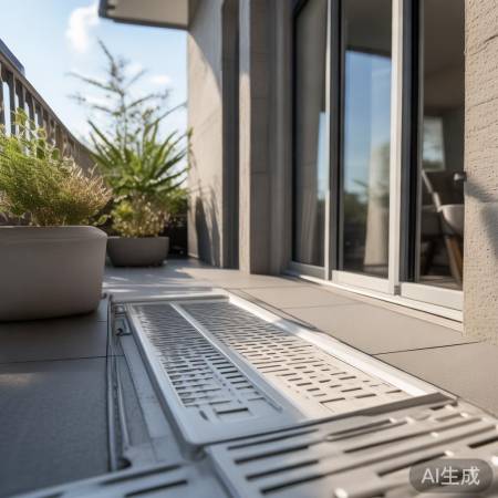 阳台空调必备地漏，舒适生活小秘