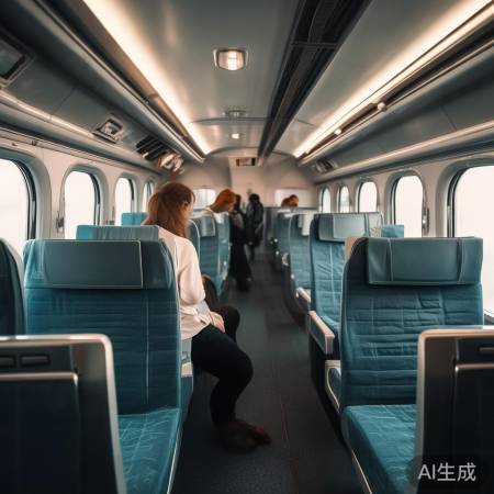 火车空间有限，靠窗座位电脑电视