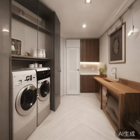 海尔洗烘直驱洗衣机，洁净烘干一