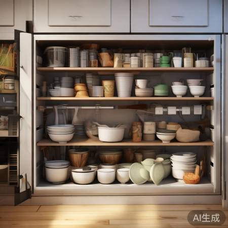 消毒柜置物架，空间翻倍！