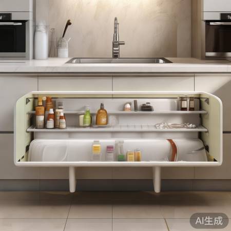 消毒柜置物架，防滑可调，温馨实