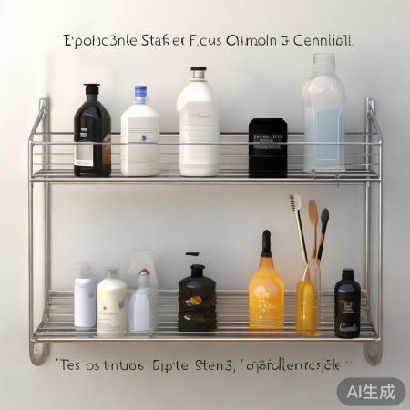 轻钢壁挂置物架，简约实用