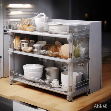 消毒柜置物架，井然有序高效