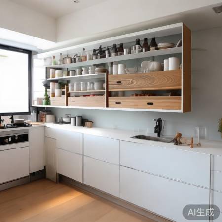 置物架让厨房焕然一新