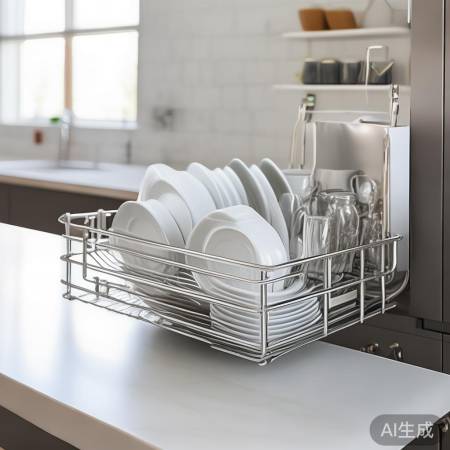 消毒柜置物架，厨房整洁心情佳