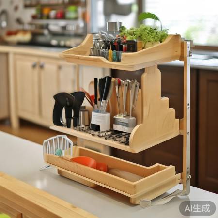 消毒柜置物架，整理小助手