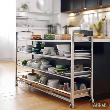 餐具分层放置，方便快捷