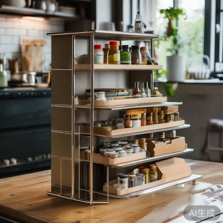 厨房小确幸，消毒柜置物架