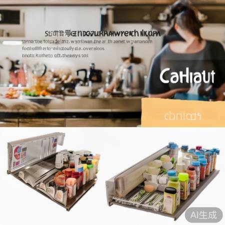 厨房置物架，巧用空间