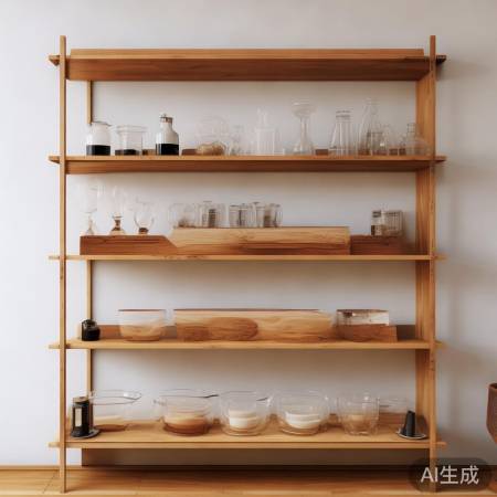 简约置物架，整齐心情好