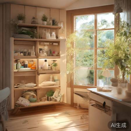 生活如消毒柜，整理收纳寻宁静