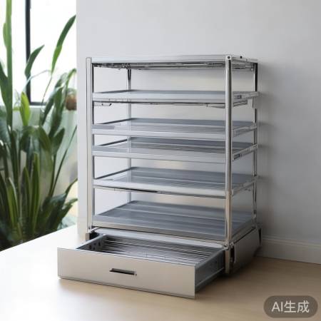 多层抽屉防滑置物架