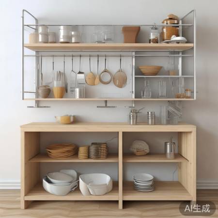 置物架匹配消毒柜，安全清洁使用