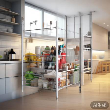 “消毒柜置物架，生活更整洁”