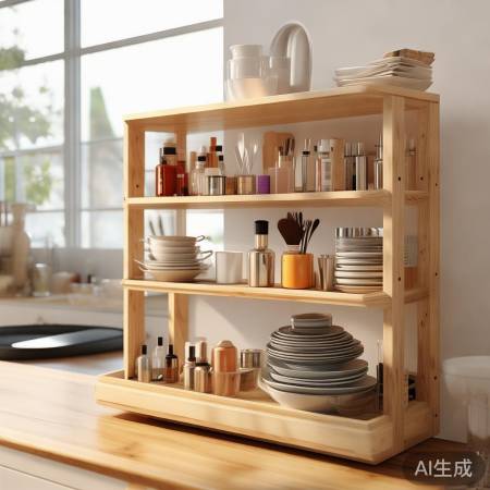 巧置物架，整洁心情好