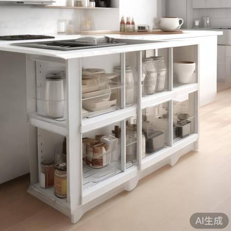 消毒柜巧用置物架