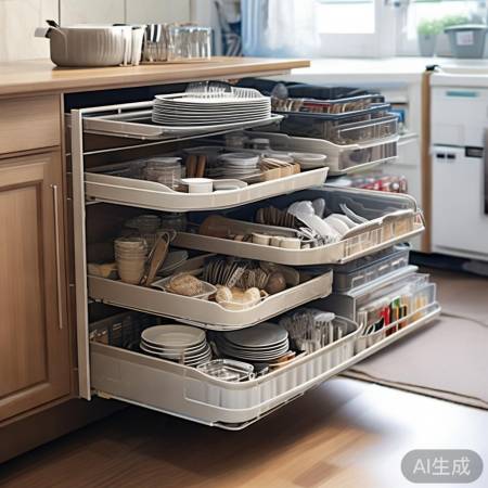 隔层收纳，整齐美观