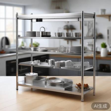 不锈钢置物架，耐用易清洁