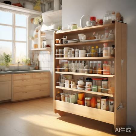 “小巧置物架，厨房更美好”