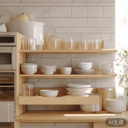 多功能置物架，收纳便捷