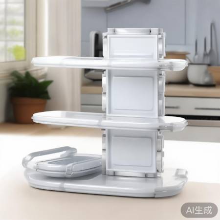 可拆组合置物架,灵活美观