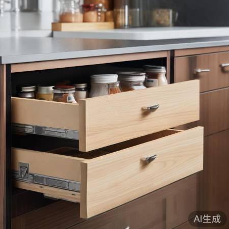 抽屉式置物架，人性化设计