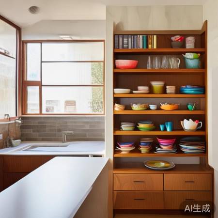 厨房置物架，美观实用搭配